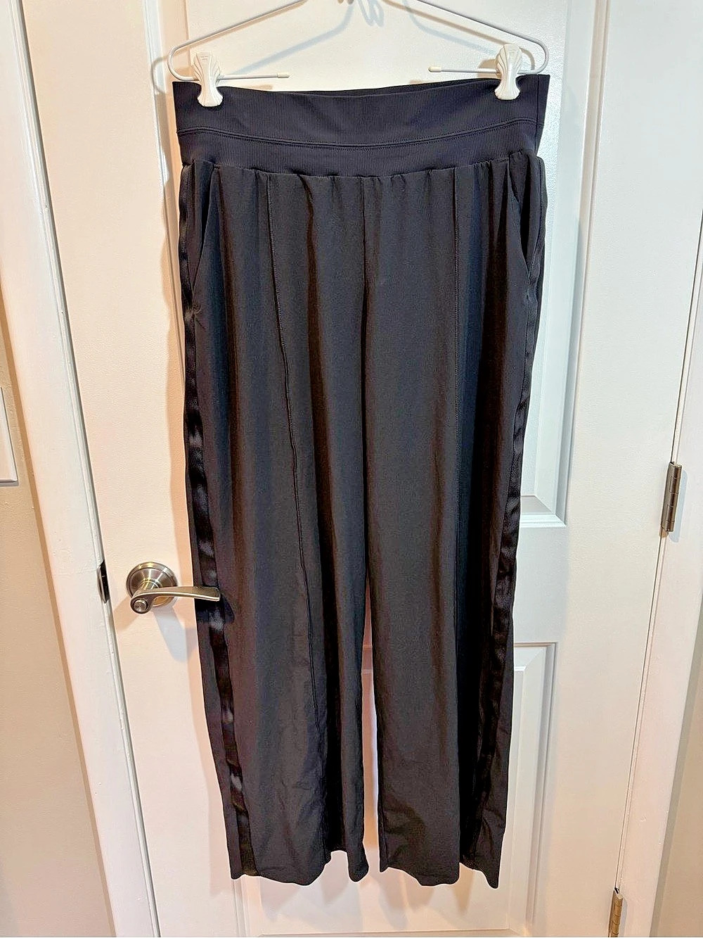 Athleta Nolita Wide Leg Pant Black Size 14